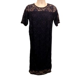 Bluebelle Navy Blue Lace Maternity Dress Size 18 NWT'S